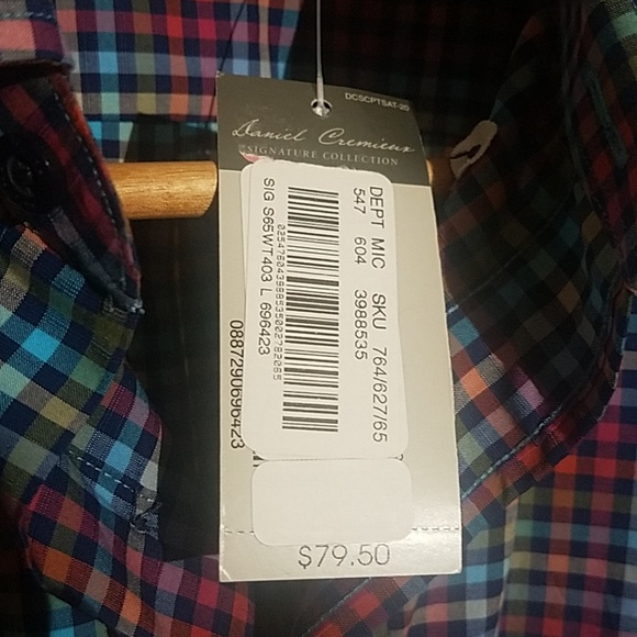 Daniel Cremieux Button up NEW with Tag - Picture 5 of 8